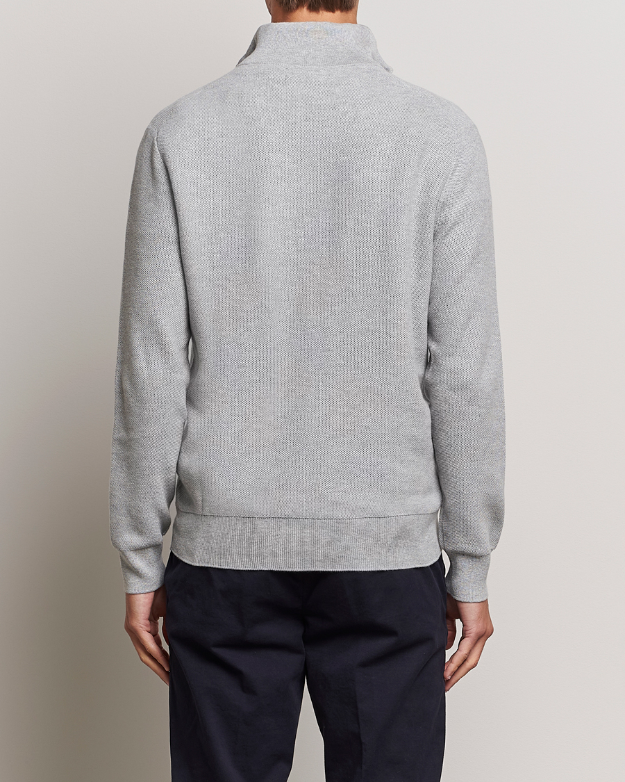 Herre | Trøjer | Polo Ralph Lauren | Textured Half Zip Andover Heather