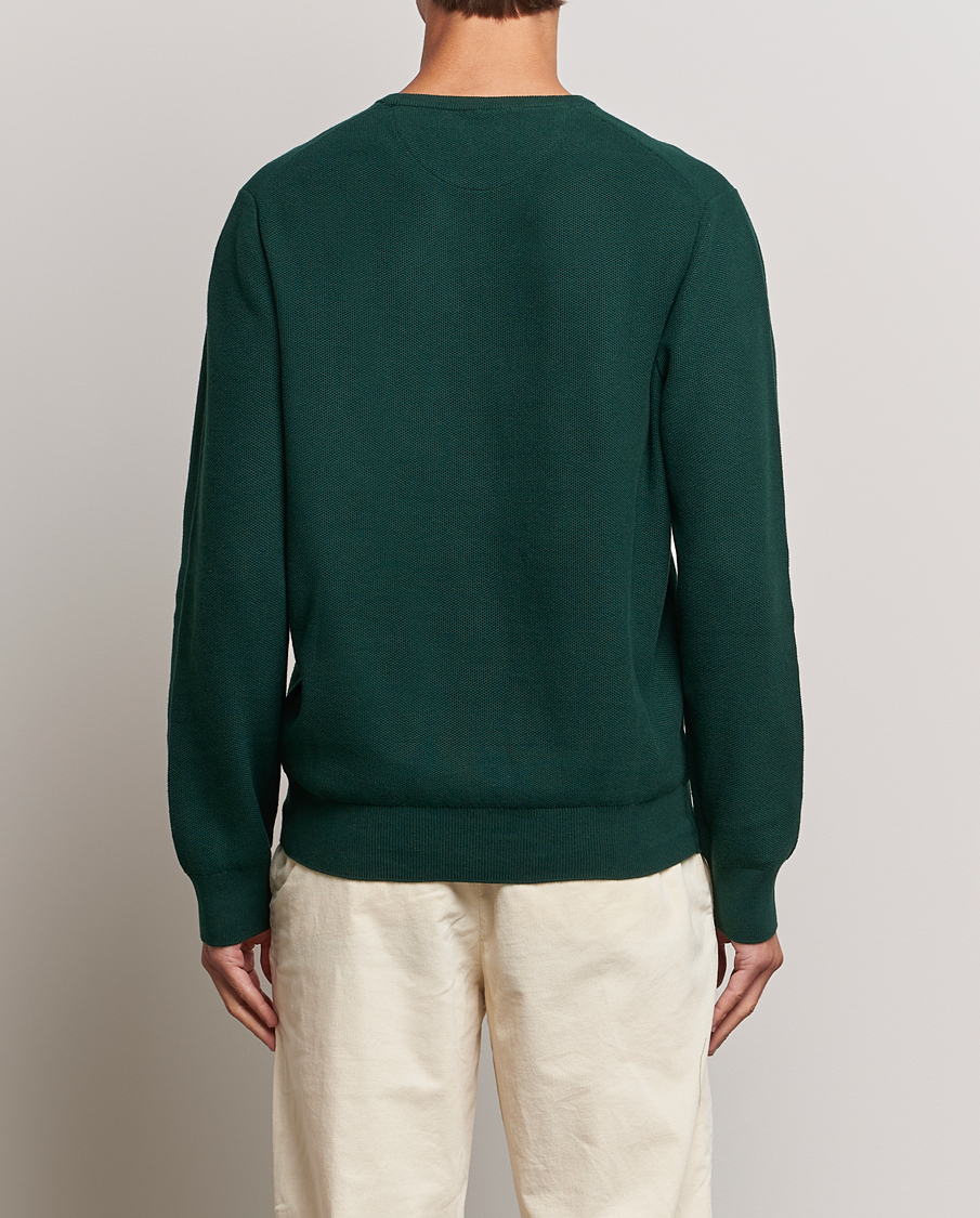 Herre | Trøjer | Polo Ralph Lauren | Textured Crew Neck Sweater Hunt Club Green