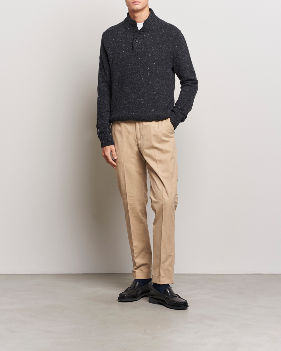 Herre | Trøjer | Polo Ralph Lauren | Wool Knitted Donegal Onyx