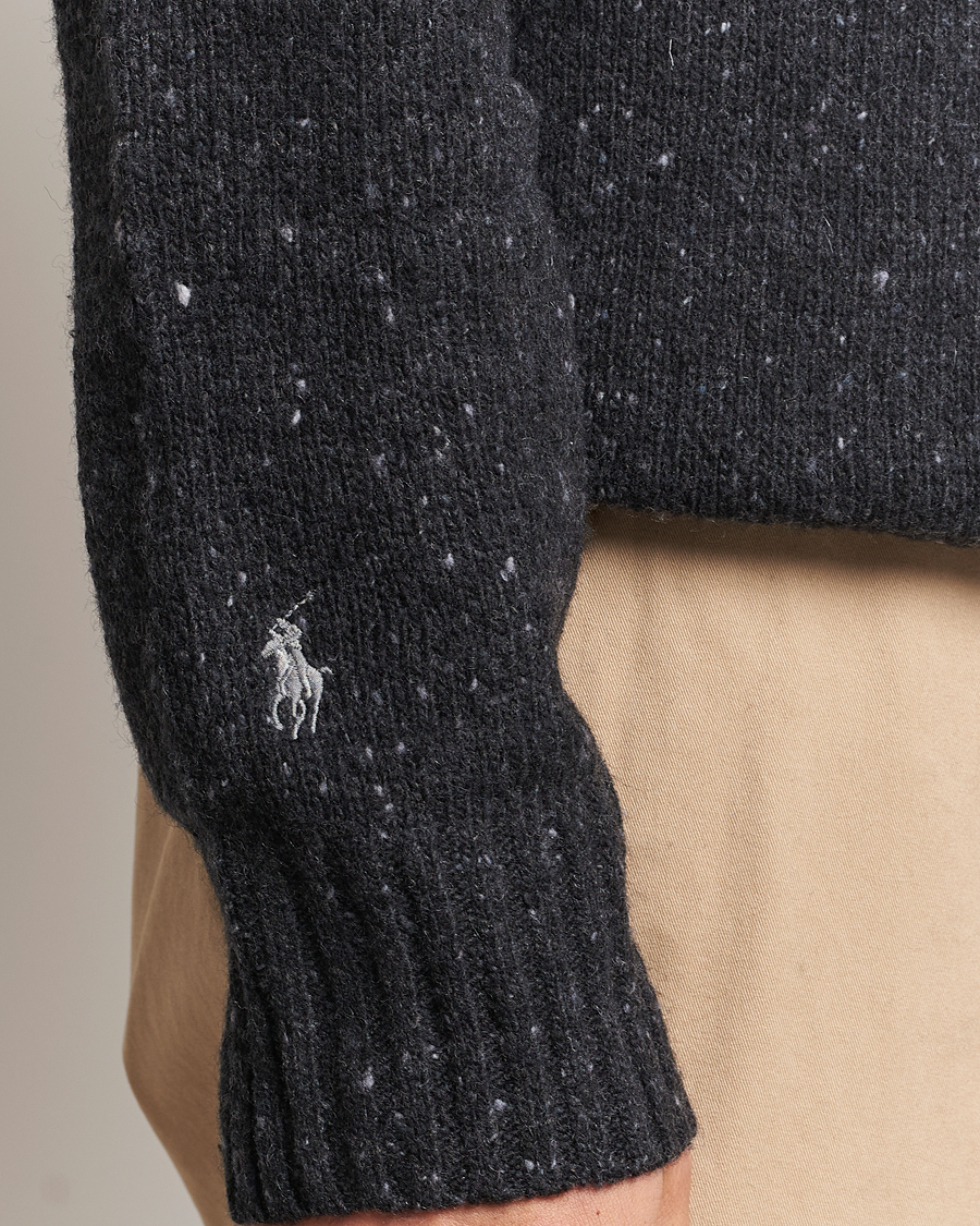 Herre | Trøjer | Polo Ralph Lauren | Wool Knitted Donegal Onyx