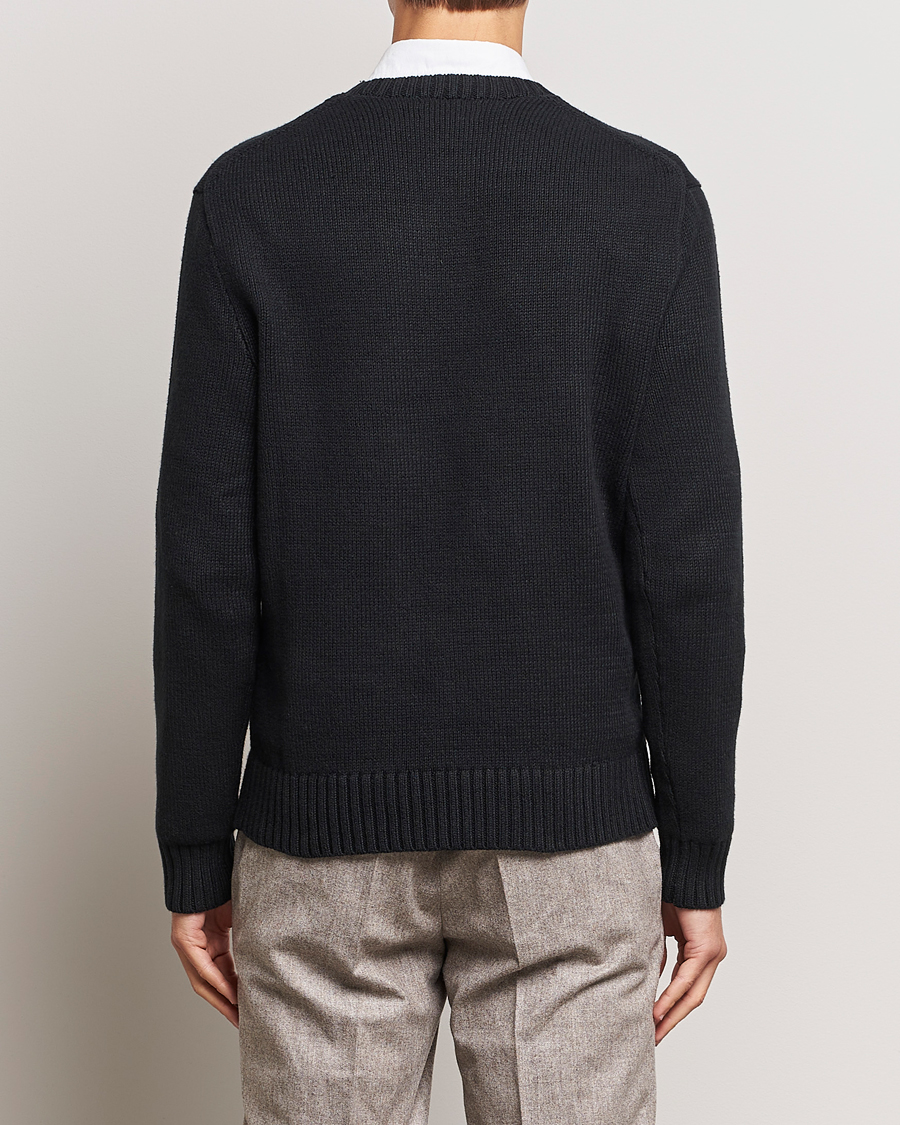 Herre | Trøjer | Polo Ralph Lauren | Knitted Bear Sweater Black