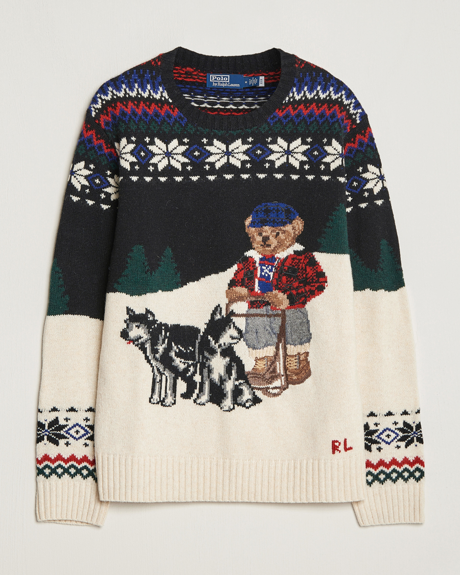 Herre | Trøjer | Polo Ralph Lauren | Wool Snowflake Sweater Multi