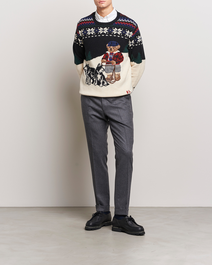 Herre | Trøjer | Polo Ralph Lauren | Wool Snowflake Sweater Multi