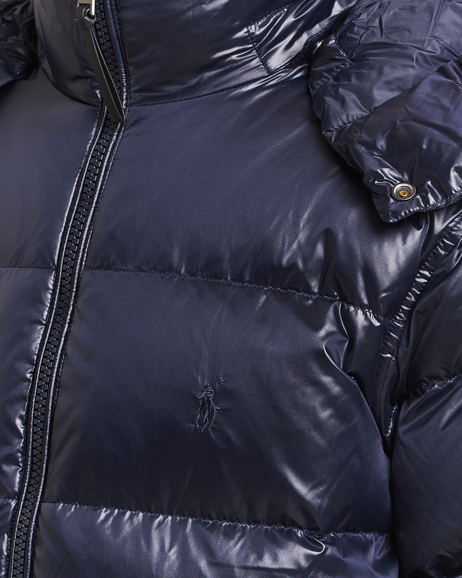 Herre | Jakker | Polo Ralph Lauren | Flint Glossy Down Jacket Collection Navy