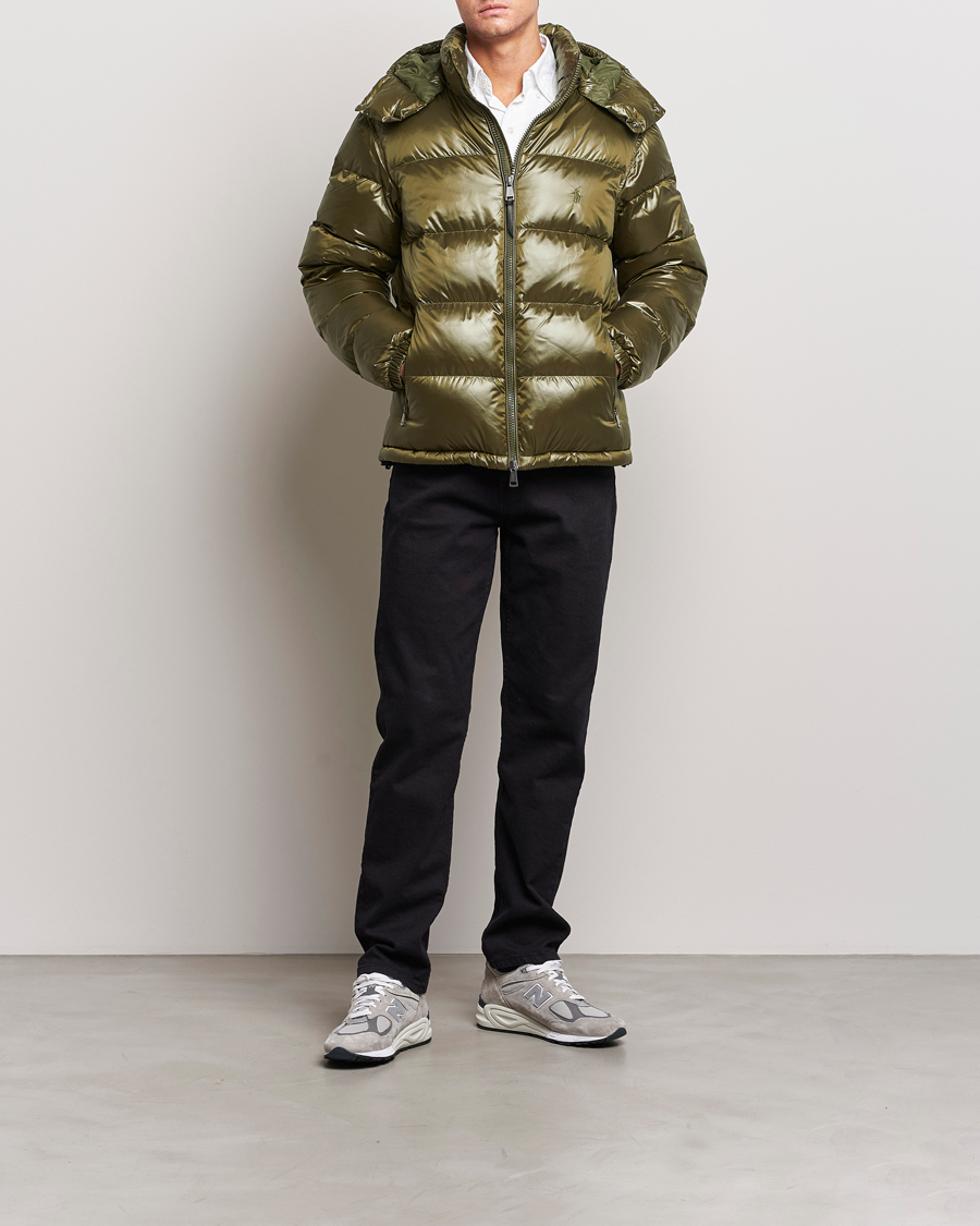 Herre | Jakker | Polo Ralph Lauren | Flint Glossy Down Jacket Defender Green