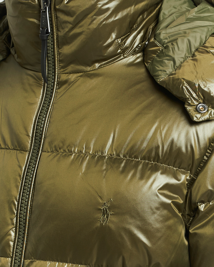 Herre | Jakker | Polo Ralph Lauren | Flint Glossy Down Jacket Defender Green