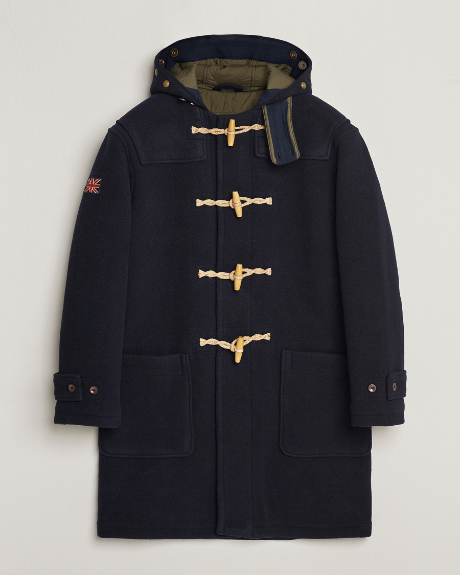 Herre | Jakker | Polo Ralph Lauren | Wool Doublefaced Duffle Coat Navy