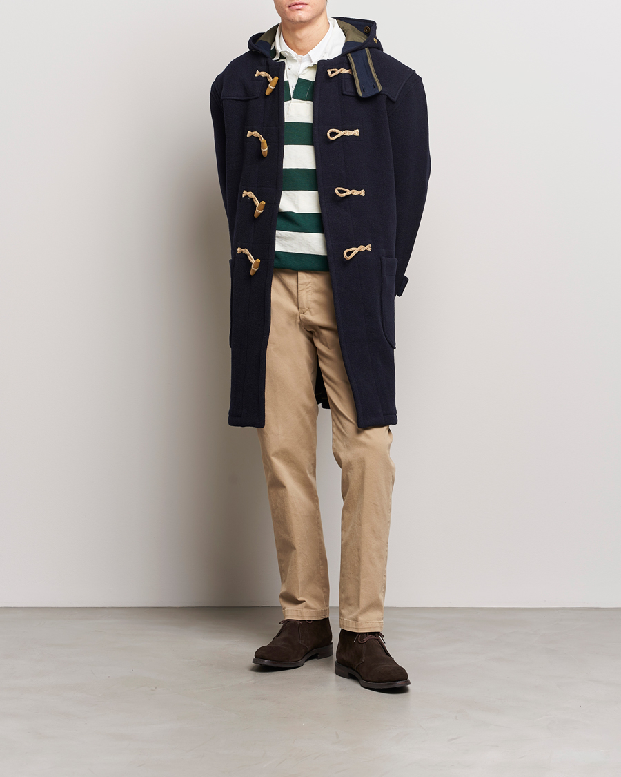 Herre | Jakker | Polo Ralph Lauren | Wool Doublefaced Duffle Coat Navy
