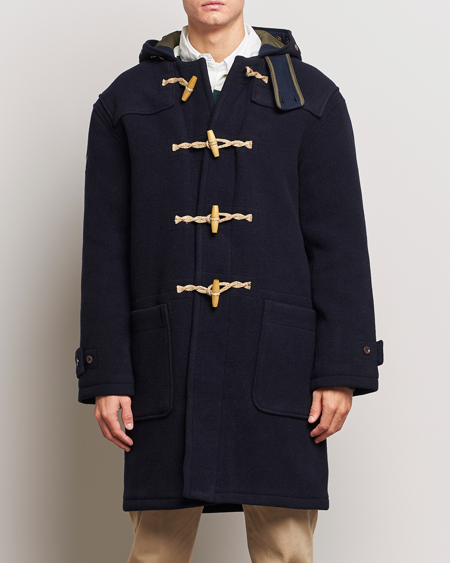 Herre | Jakker | Polo Ralph Lauren | Wool Doublefaced Duffle Coat Navy