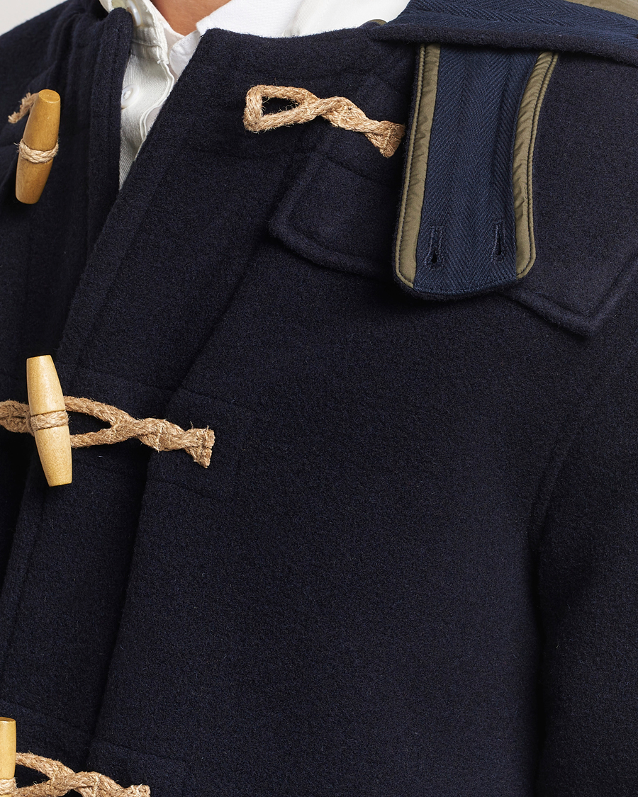 Herre | Jakker | Polo Ralph Lauren | Wool Doublefaced Duffle Coat Navy