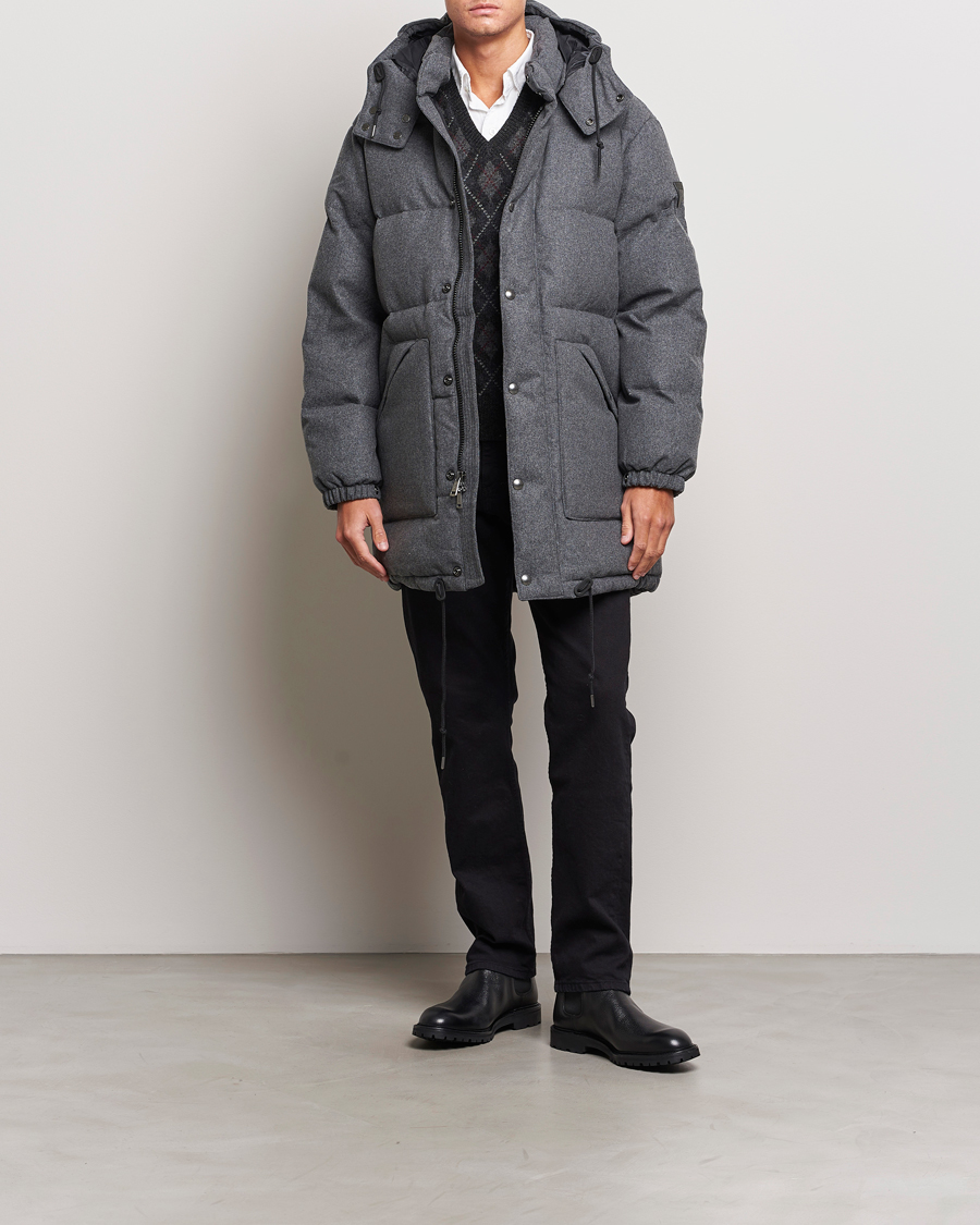 Herre | Jakker | Polo Ralph Lauren | Boulder Wool Parka Barclay Heather