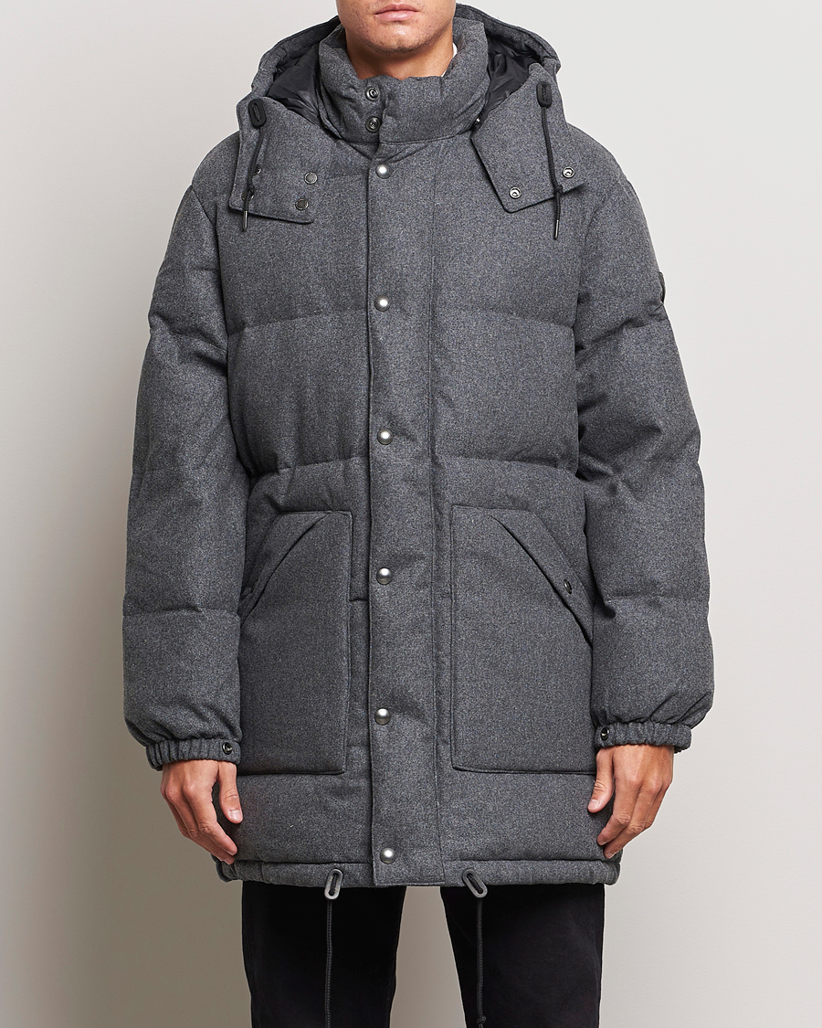 Herre | Parkas | Polo Ralph Lauren | Boulder Wool Parka Barclay Heather