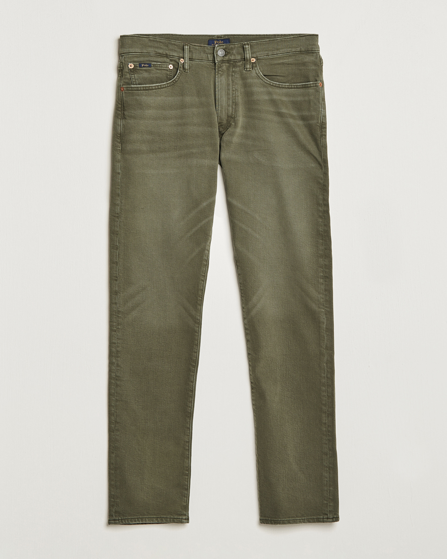Herre | Bukser | Polo Ralph Lauren | Sullivan Slim Fit Stretch 5-Pocket Pants Green