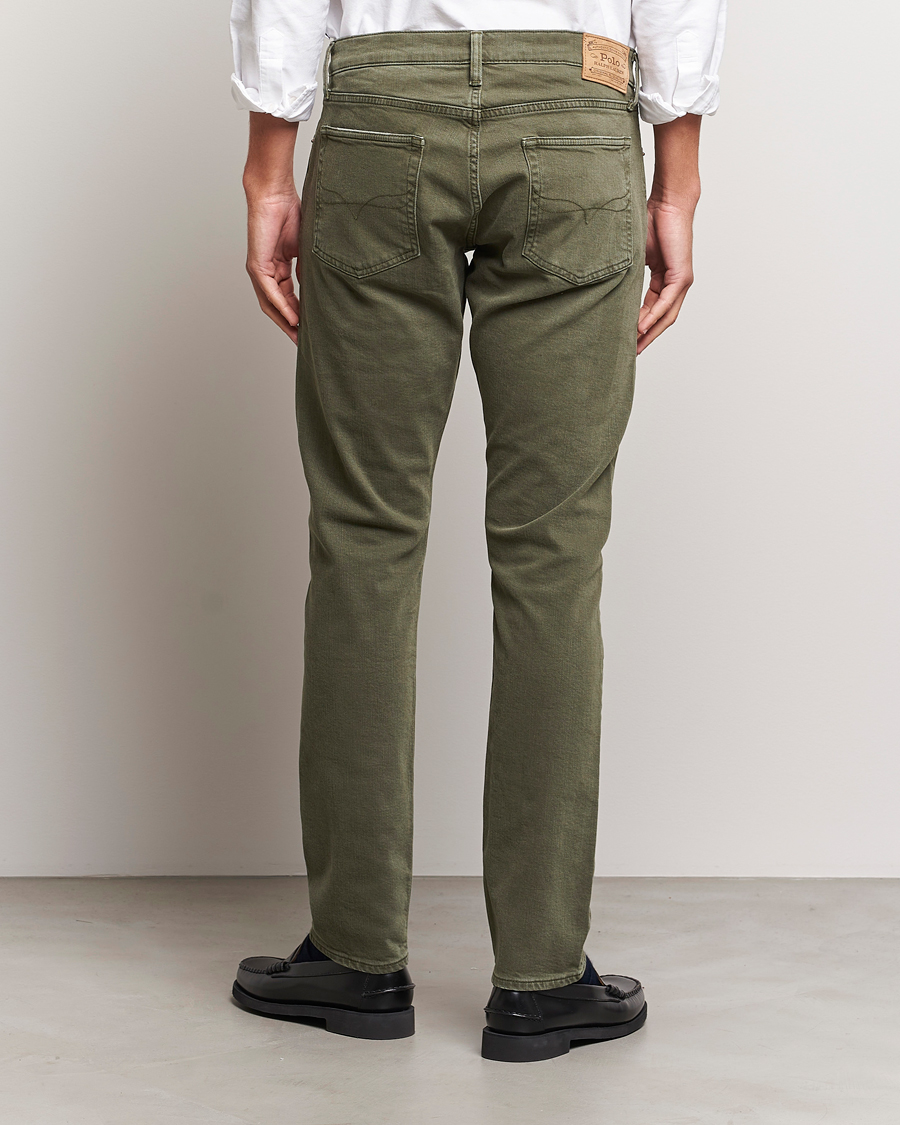 Herre | Bukser | Polo Ralph Lauren | Sullivan Slim Fit Stretch 5-Pocket Pants Green