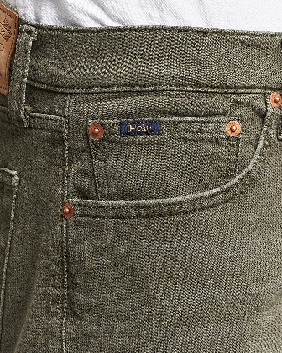 Herre | Bukser | Polo Ralph Lauren | Sullivan Slim Fit Stretch 5-Pocket Pants Green