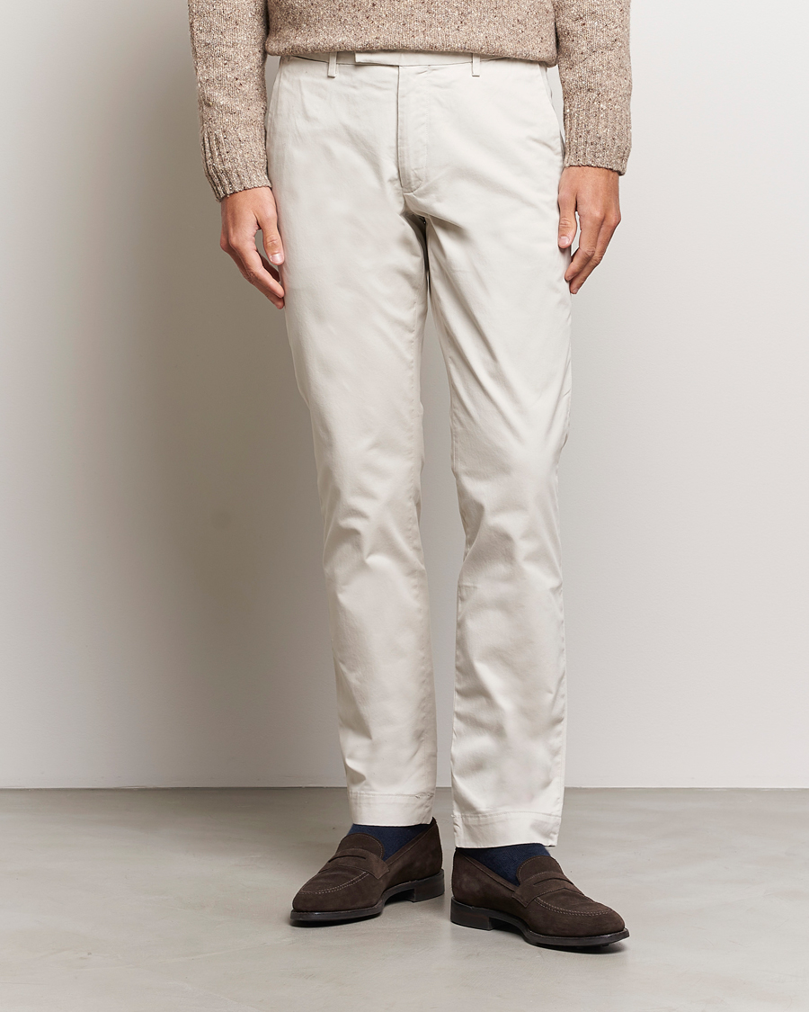 Herre | Bukser | Polo Ralph Lauren | Slim Fit Stretch Chinos Dove Grey