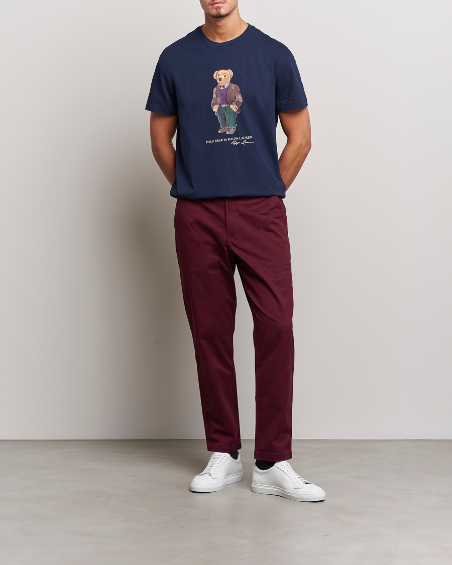 Herre | Bukser | Polo Ralph Lauren | Prepster Stretch Twill Drawstring Trousers Ruby