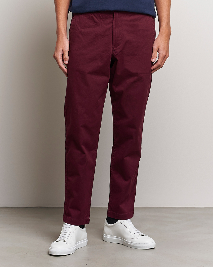 Herre | Bukser | Polo Ralph Lauren | Prepster Stretch Twill Drawstring Trousers Ruby