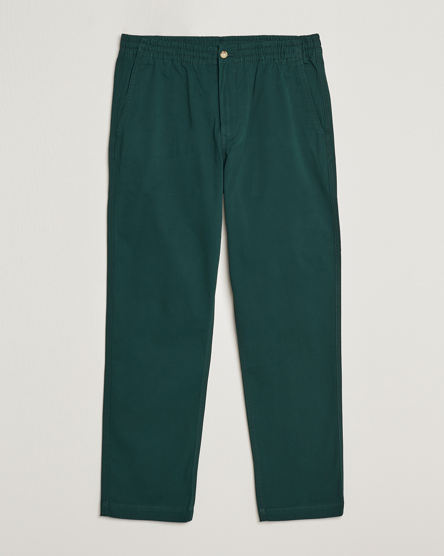 Herre | Drawstringbukser | Polo Ralph Lauren | Prepster Stretch Twill Drawstring Trousers Green