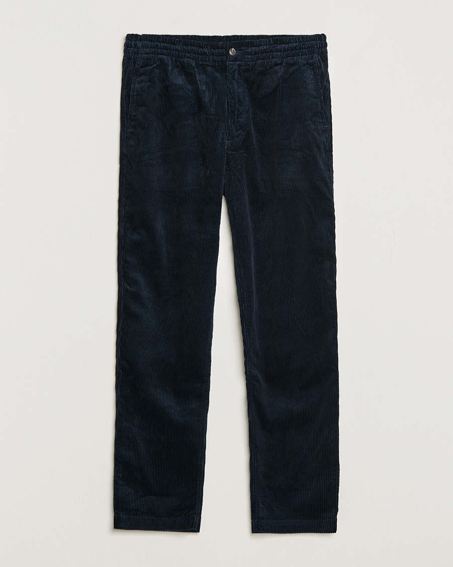 Herre | Bukser | Polo Ralph Lauren | Prepster Corduroy Drawstring Pants Aviator Navy
