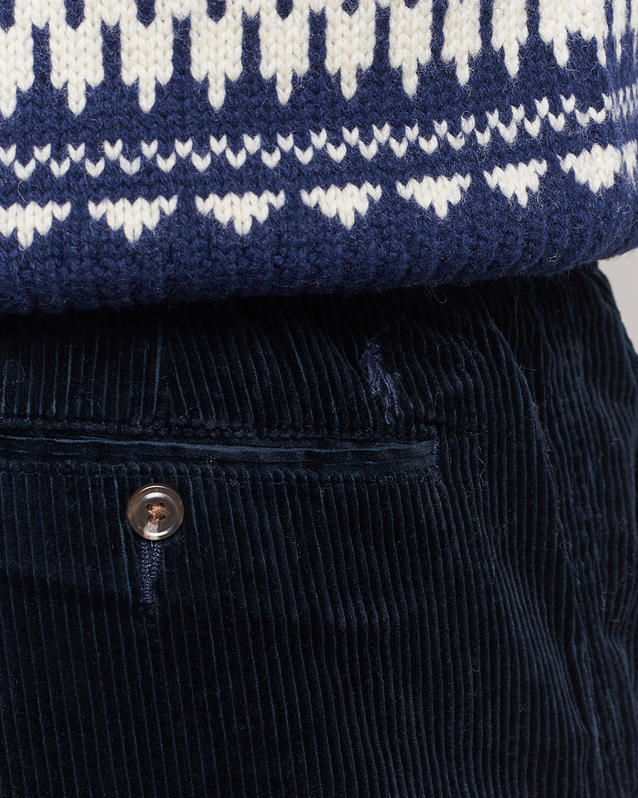 Herre | Bukser | Polo Ralph Lauren | Prepster Corduroy Drawstring Pants Aviator Navy