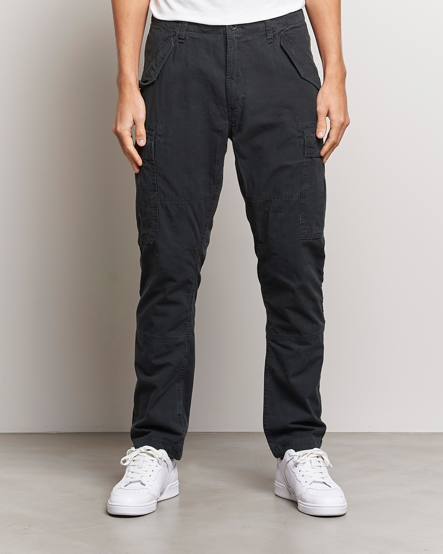 Herre | 60% udsalg | Polo Ralph Lauren | Slub Canvas Cargo Pants Black