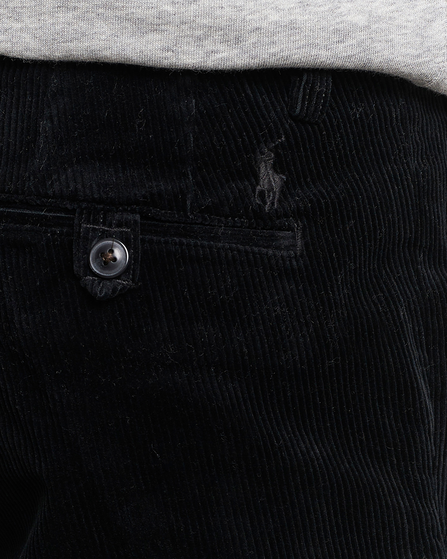 Herre | Bukser | Polo Ralph Lauren | Bedford Slim Fit Corduroy Trousers Black