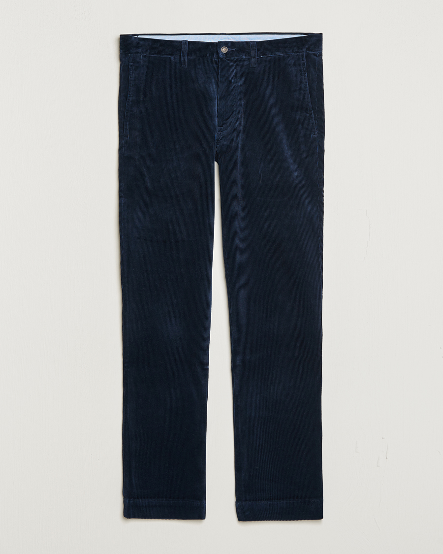 Herre | Bukser | Polo Ralph Lauren | Bedford Slim Fit Corduroy Trousers Aviator Navy