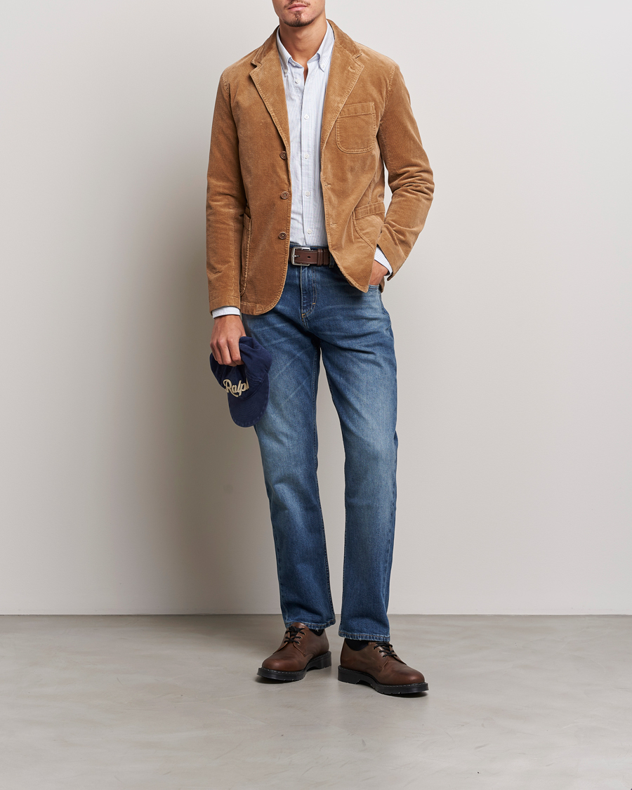 Herre | Blazere & jakker | Polo Ralph Lauren | Corduroy Stretch Blazer Rustic Tan