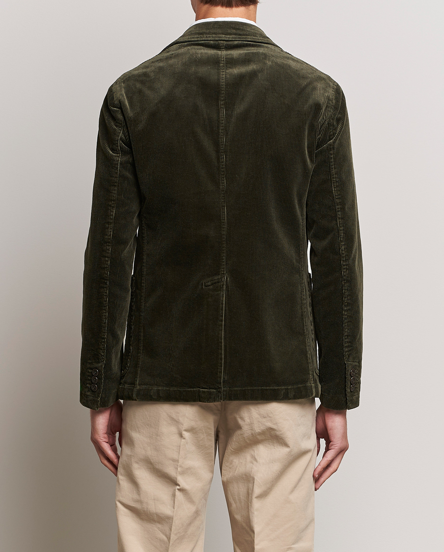 Herre | Blazere & jakker | Polo Ralph Lauren | Corduroy Stretch Blazer Oil Cloth Green
