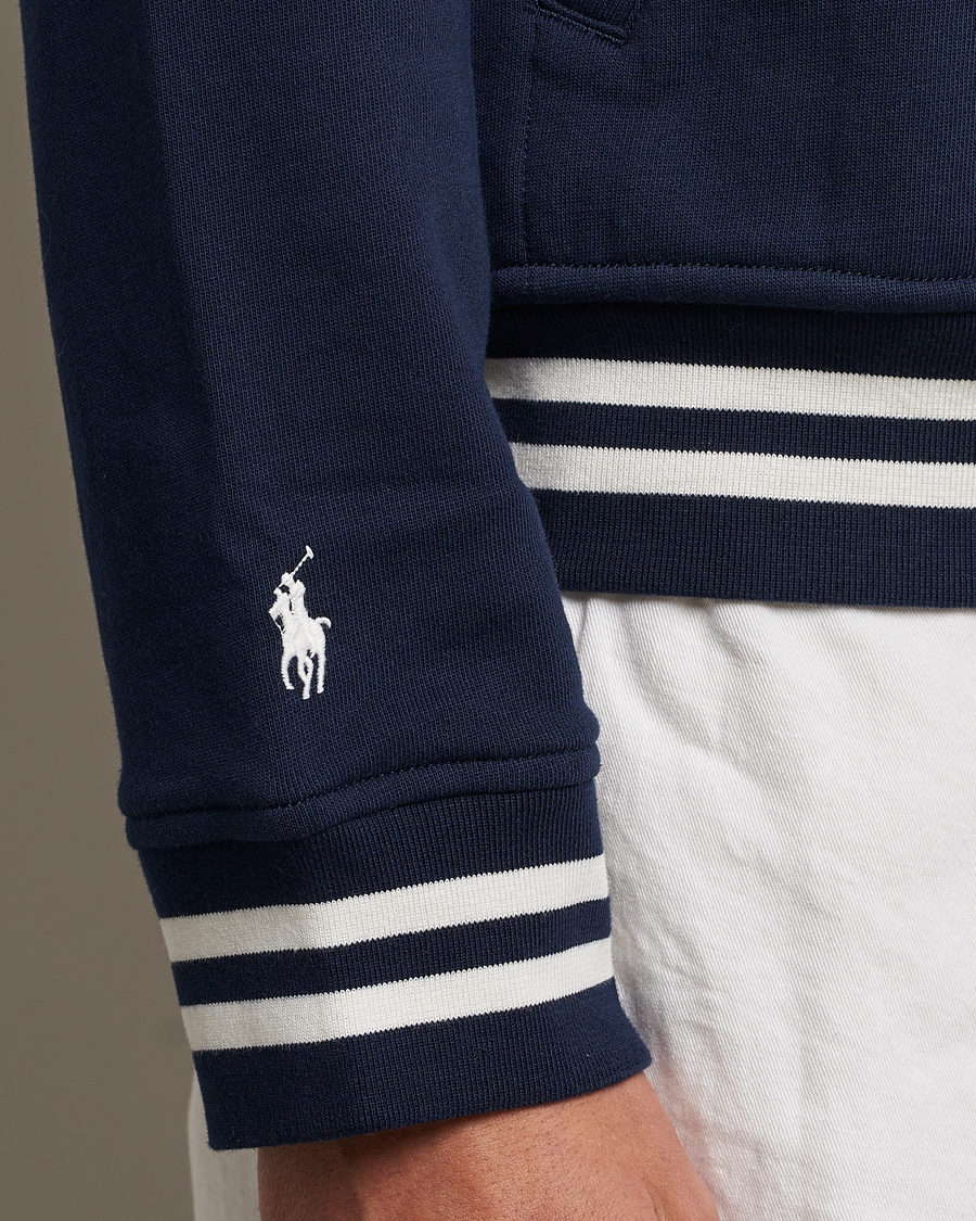 Herre | Jakker | Polo Ralph Lauren | Athletic Fleece Jacket Cruise Navy/Clubhouse Cream