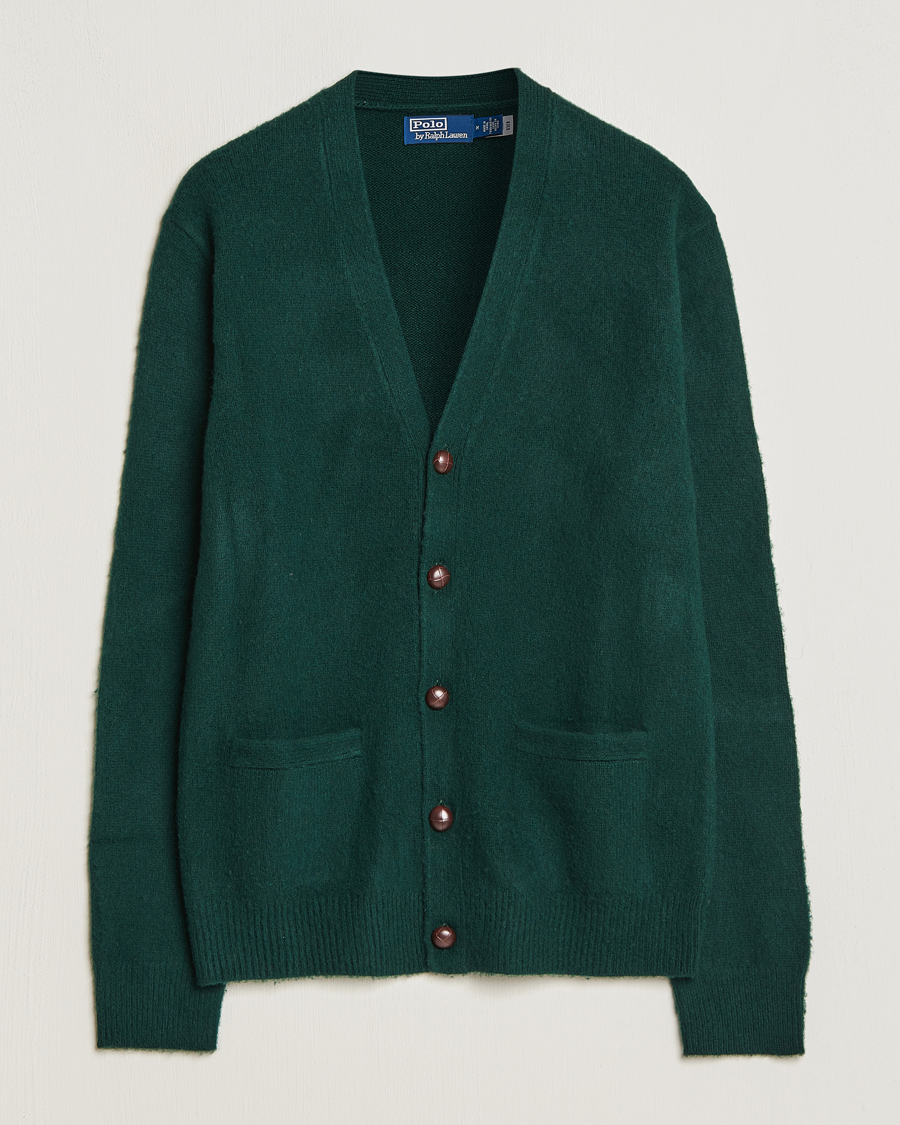 Herre | Trøjer | Polo Ralph Lauren | Wool/Cashmere Cardigan Hunt Club Green
