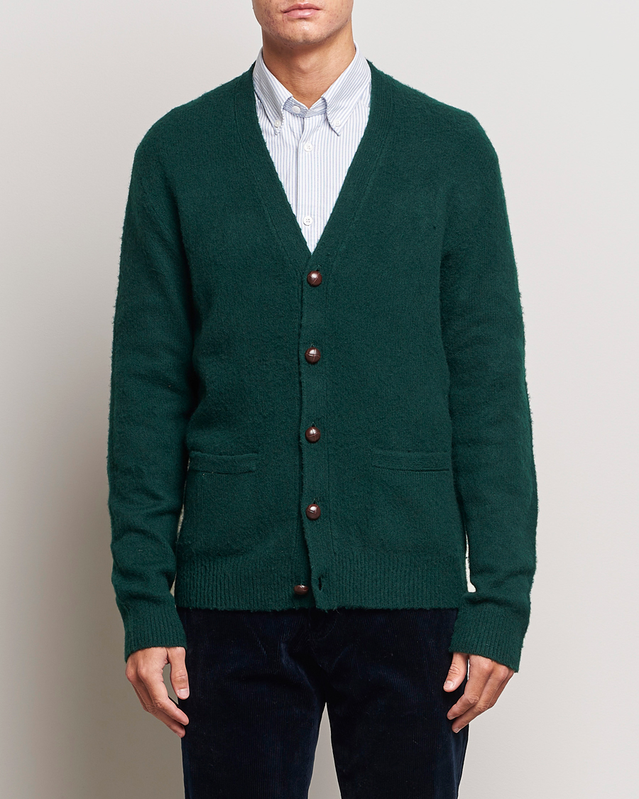Herre | Trøjer | Polo Ralph Lauren | Wool/Cashmere Cardigan Hunt Club Green