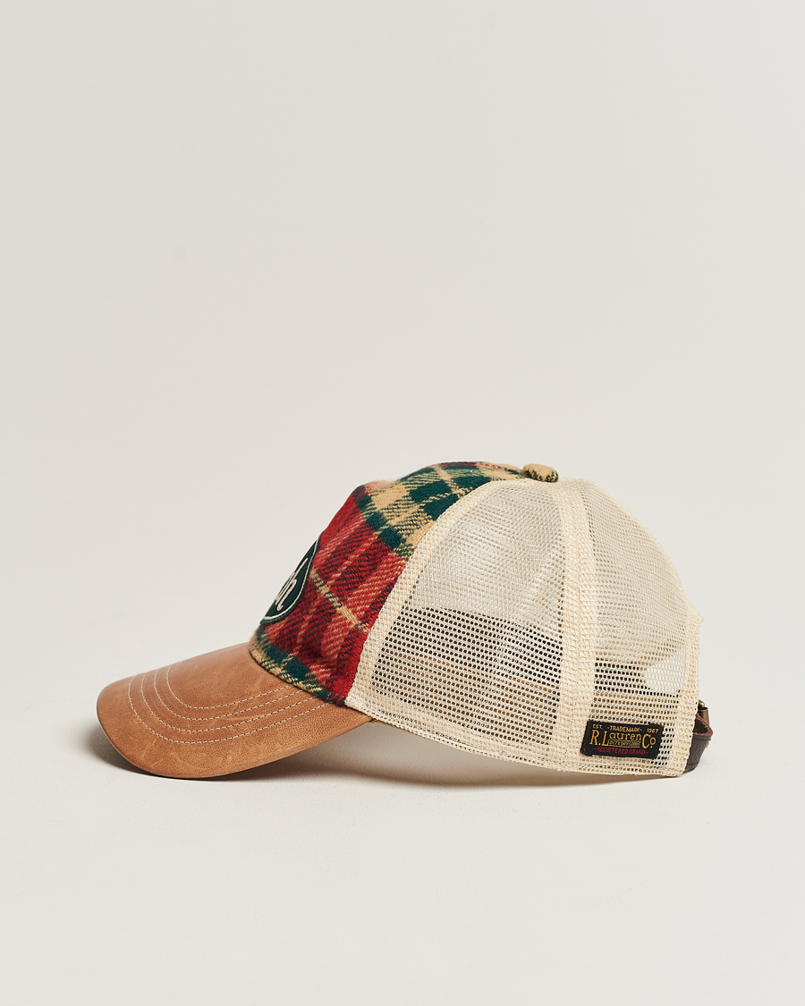 Herre | Polo Ralph Lauren Flannel Ralph Cap Red/Black Multi | Polo Ralph Lauren | Flannel Ralph Cap Red/Black Multi
