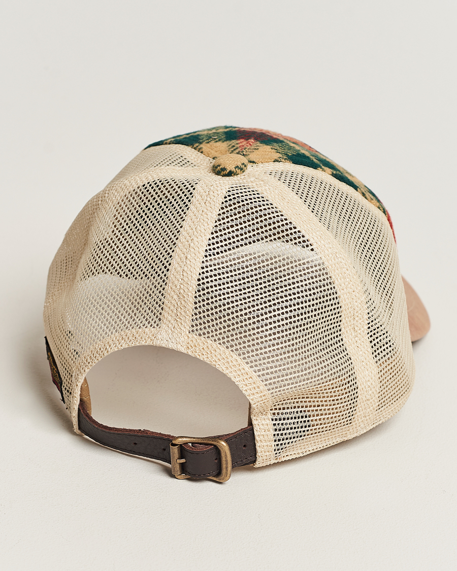 Herre | Polo Ralph Lauren Flannel Ralph Cap Red/Black Multi | Polo Ralph Lauren | Flannel Ralph Cap Red/Black Multi