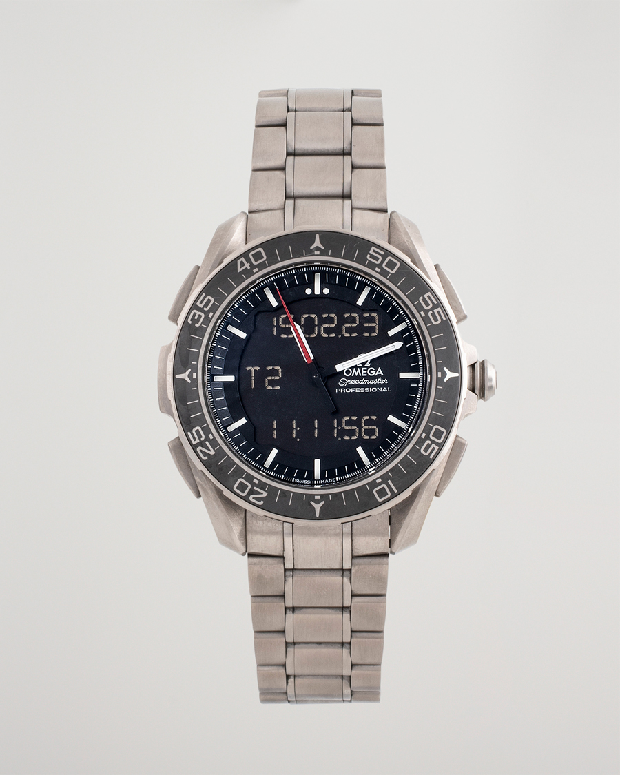 Herre | Omega Pre-Owned Speedmaster Skywalker X-33 Titan Black Steel Black | Omega Pre-Owned | Speedmaster Skywalker X-33 Titan Black Steel Black