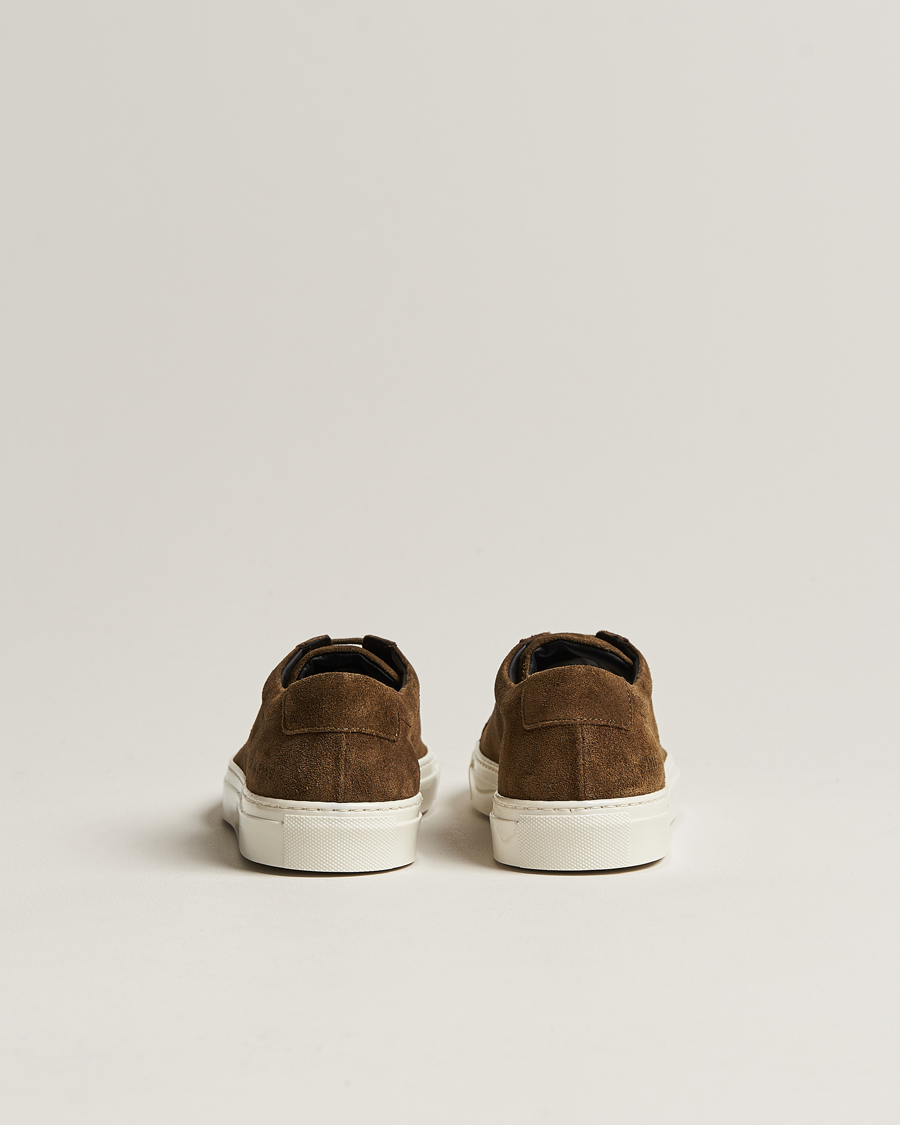 Herre | Common Projects Original Achilles Suede Sneaker Tobacco | Common Projects | Original Achilles Suede Sneaker Tobacco