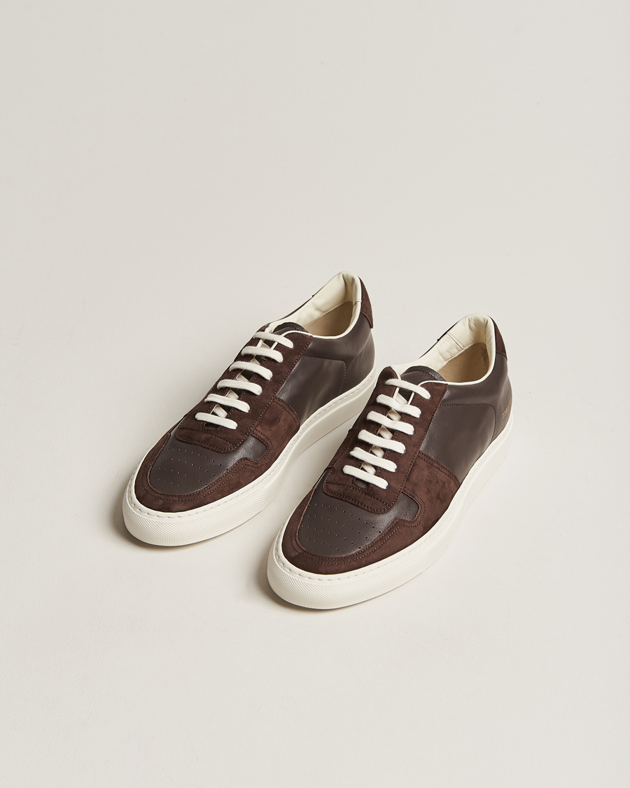 Herre | Common Projects | Common Projects | B Ball Duo Sneaker Dark Brown