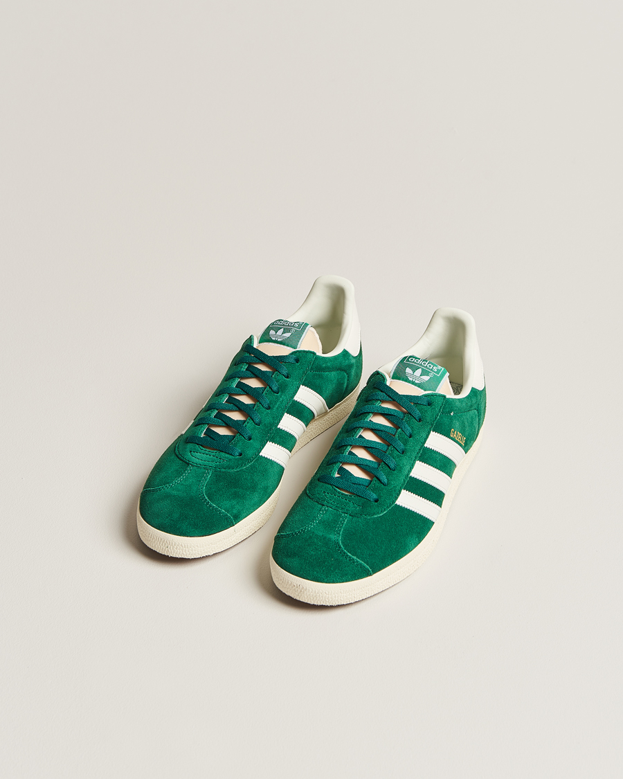 Herre | adidas Originals Gazelle Sneaker Green/White | adidas Originals | Gazelle Sneaker Green/White