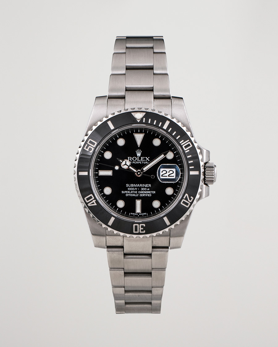 Brugt: | Pre-Owned & Vintage Watches | Rolex Pre-Owned | Submariner 116610LN Oyster Perpetual Steel Black