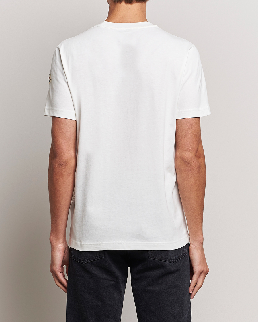 Herre | T-Shirts | Moncler | Embossed Logo T-shirt White
