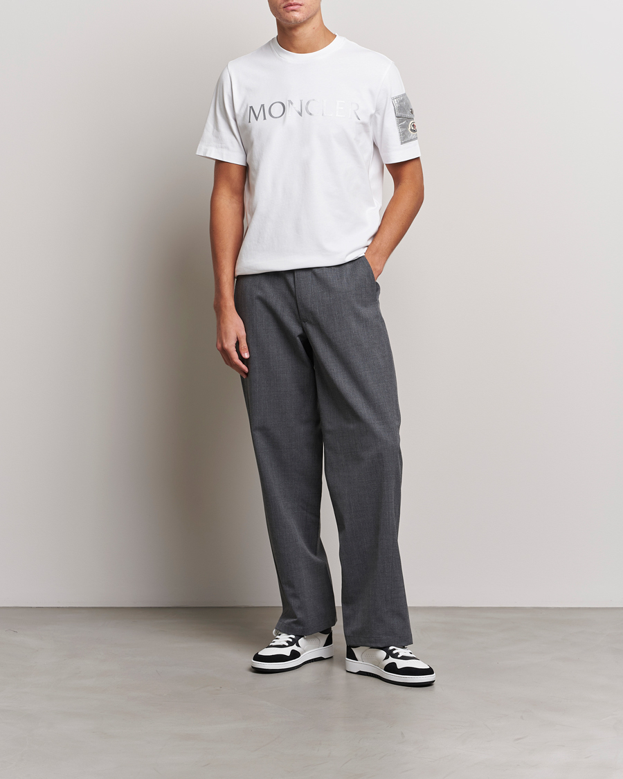Herre | T-Shirts | Moncler | Sleeve Pocket T-shirt White