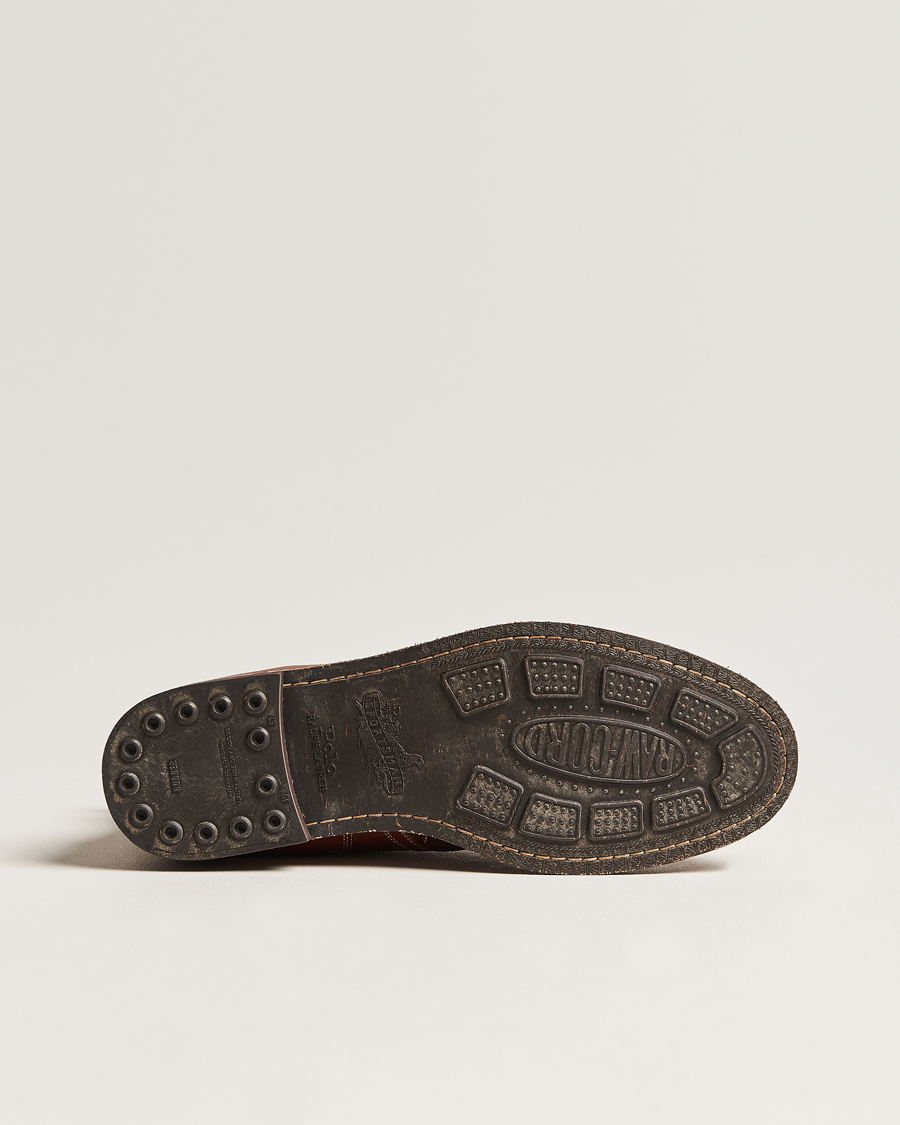 Herre | Polo Ralph Lauren RL Oiled Leather Boot Peanut | Polo Ralph Lauren | RL Oiled Leather Boot Peanut