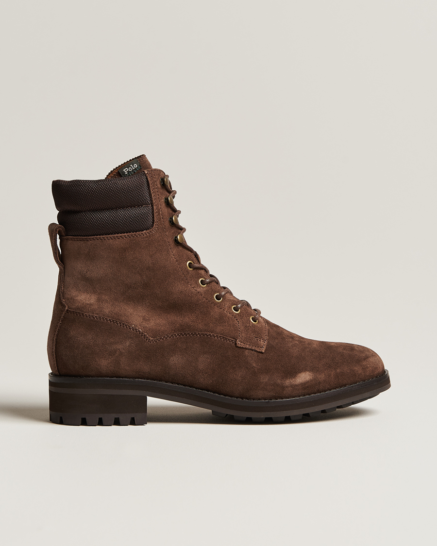 Herre | Polo Ralph Lauren Bryson Suede Boot Chocolate Brown | Polo Ralph Lauren | Bryson Suede Boot Chocolate Brown