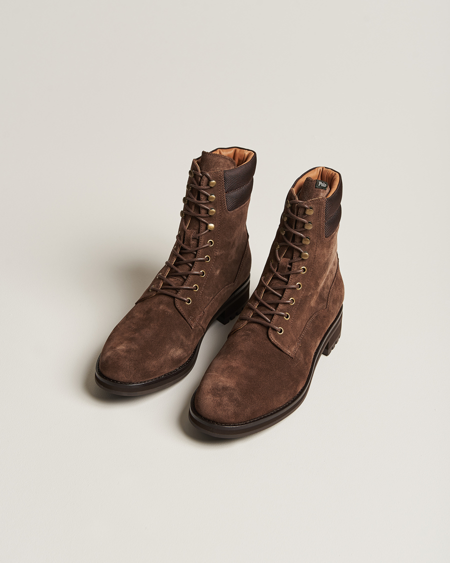 Herre | Polo Ralph Lauren Bryson Suede Boot Chocolate Brown | Polo Ralph Lauren | Bryson Suede Boot Chocolate Brown