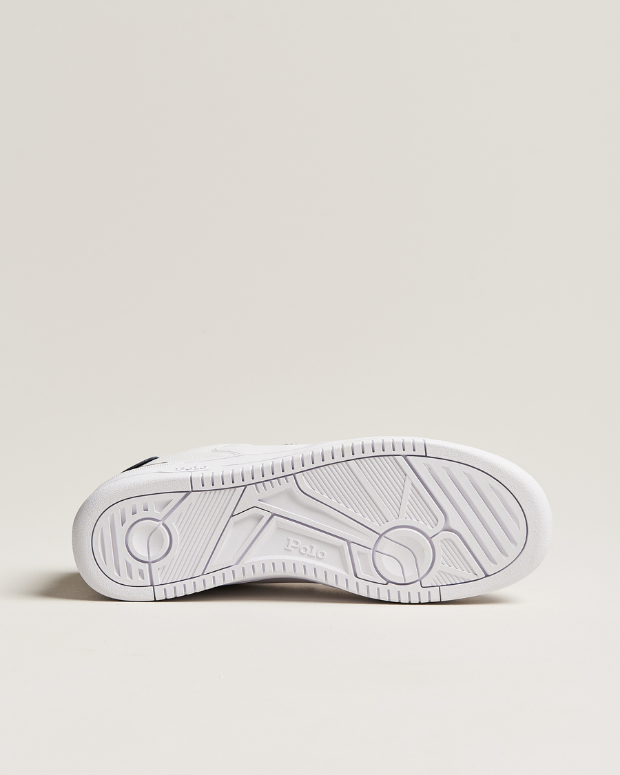Herre | Polo Ralph Lauren Masters Court Sneaker White/Navy | Polo Ralph Lauren | Masters Court Sneaker White/Navy