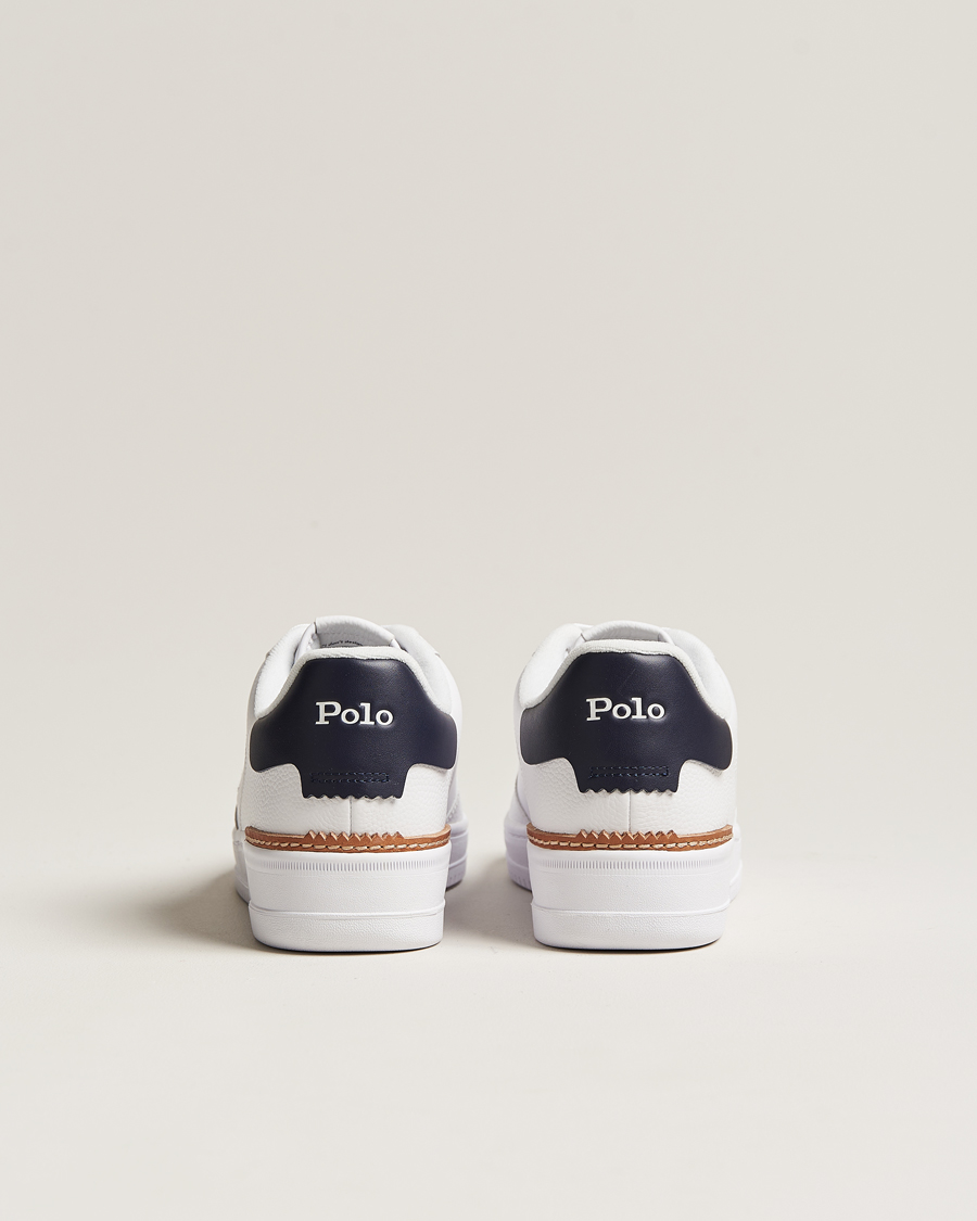 Herre | Polo Ralph Lauren Masters Court Sneaker White/Navy | Polo Ralph Lauren | Masters Court Sneaker White/Navy