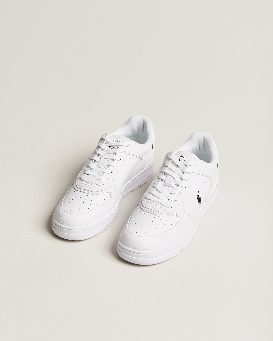 Herre |  | Polo Ralph Lauren | Masters Court Sneaker White/White/Black PP