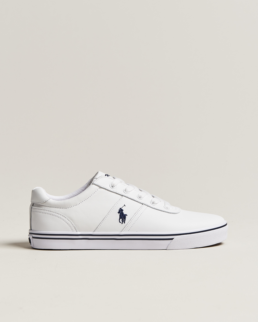 Herre | Polo Ralph Lauren Hanford Leather Sneaker Ceramic White | Polo Ralph Lauren | Hanford Leather Sneaker Ceramic White