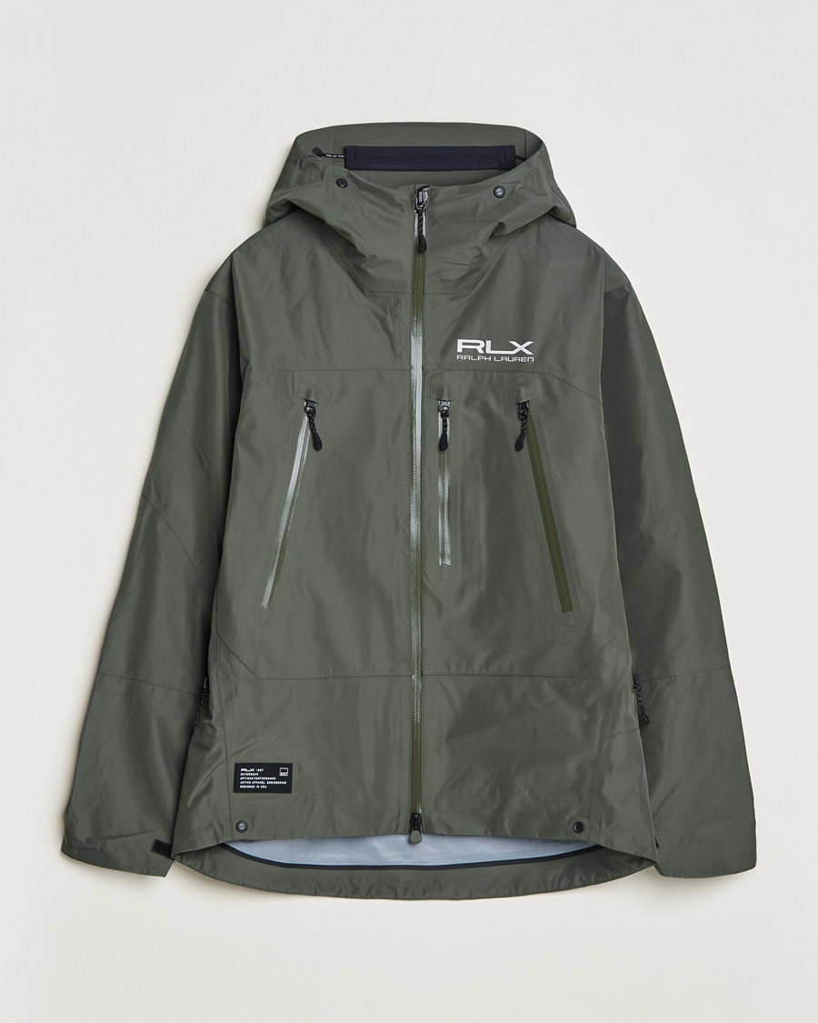 Herre | Jakker | RLX Ralph Lauren | Patrol Lined Windbreaker Fossil Green